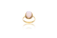 Anello con opale nobile - Asta Preziosi