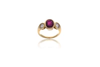 Anello con rubino e diamanti - Asta Preziosi Anello con rubino e diamanti - Asta Preziosi