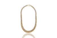 Collana con maglie a gradazione in oro - Asta Preziosi