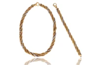 Demi-parure: collana e bracciale in oro - Asta Preziosi Demi-parure: collana e bracciale in oro - Asta Preziosi