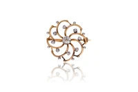 Spilla con diamanti - Asta Preziosi Spilla con diamanti - Asta Preziosi