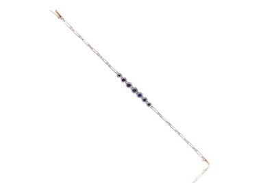 Bracciale con zaffiri - Asta Preziosi Bracciale con zaffiri - Asta Preziosi