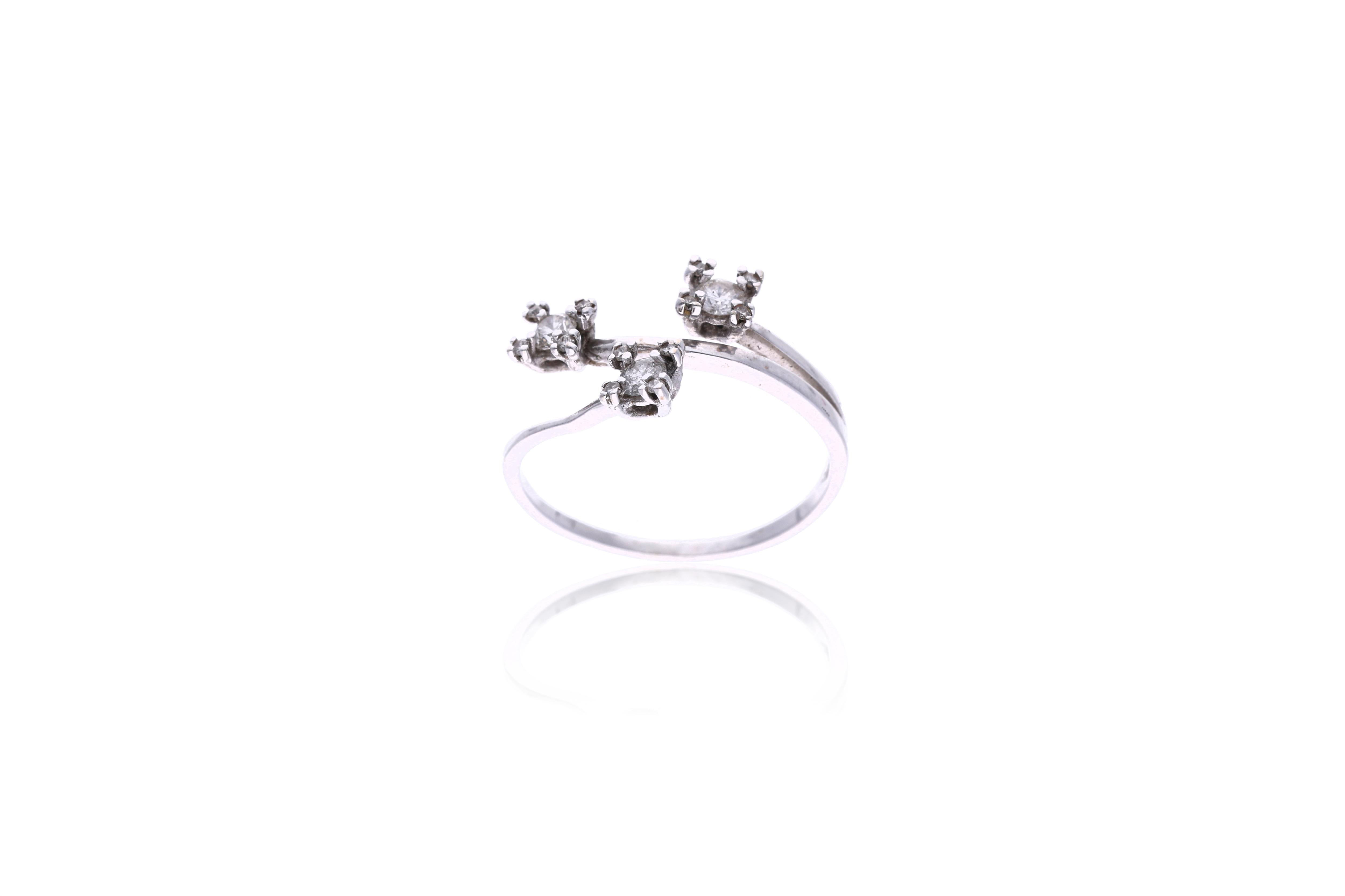 Anello con diamanti - Asta Preziosi