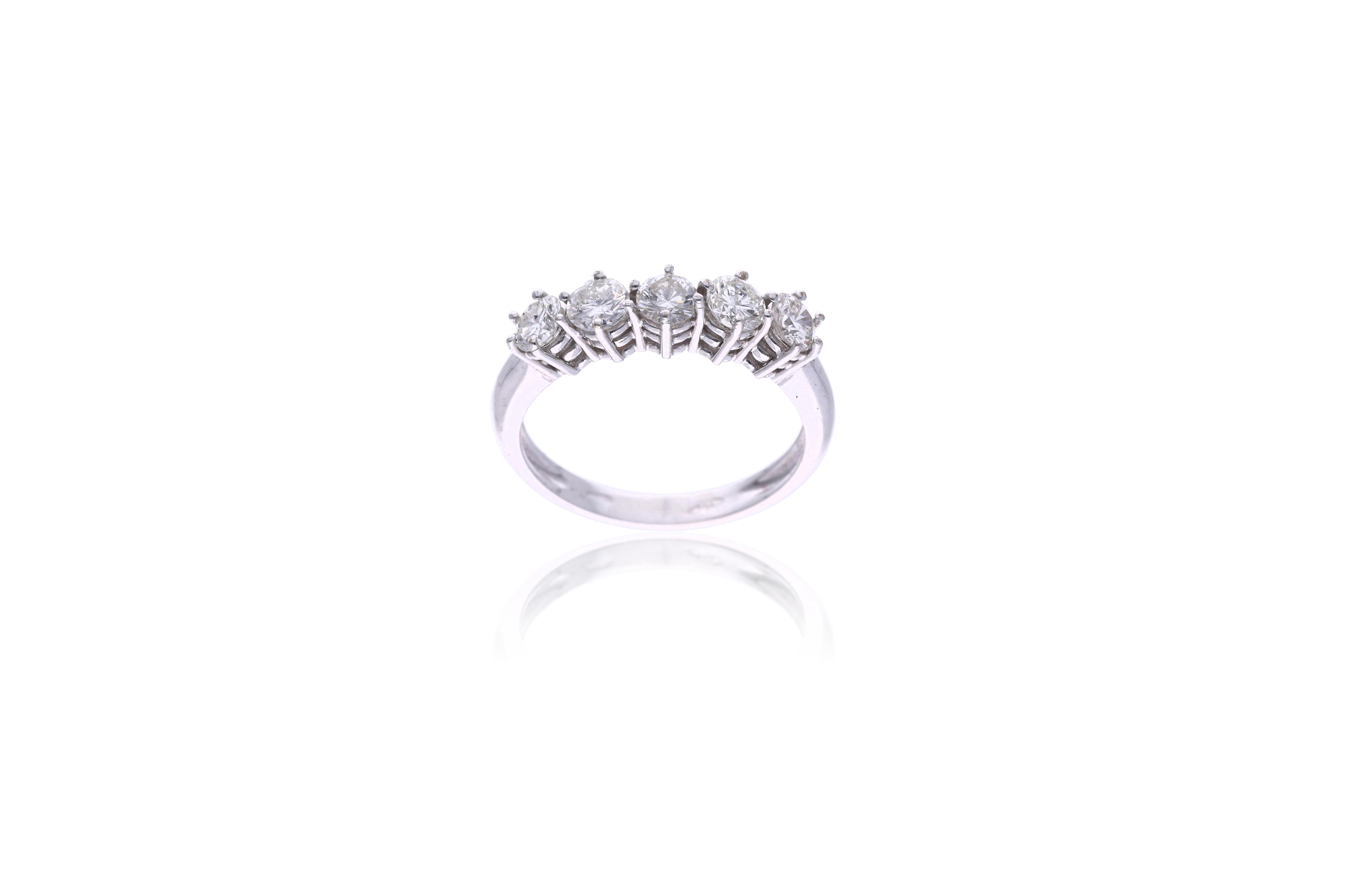Anello con diamanti - Asta Preziosi