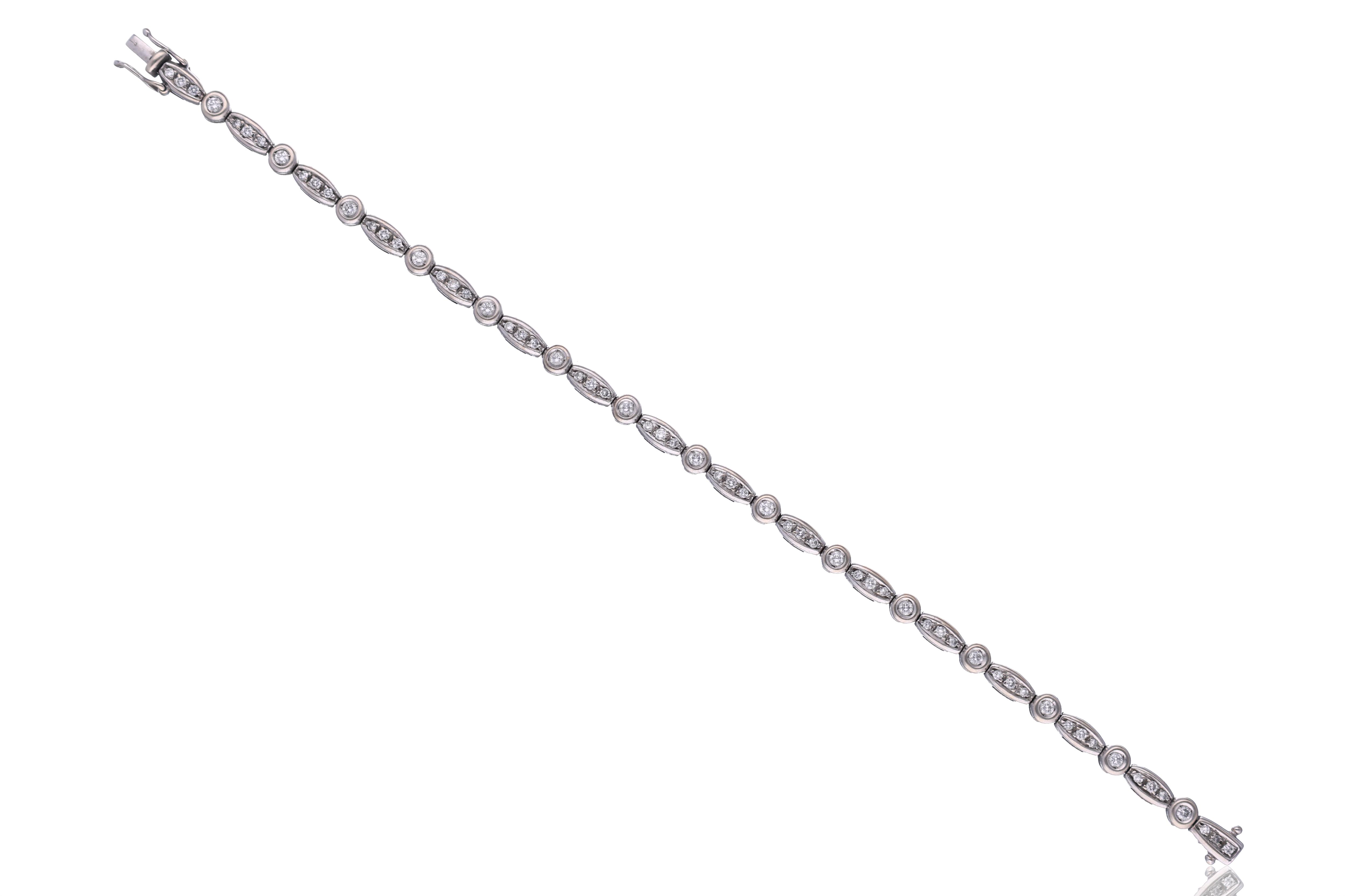 Bracciale con diamanti - Asta Preziosi
