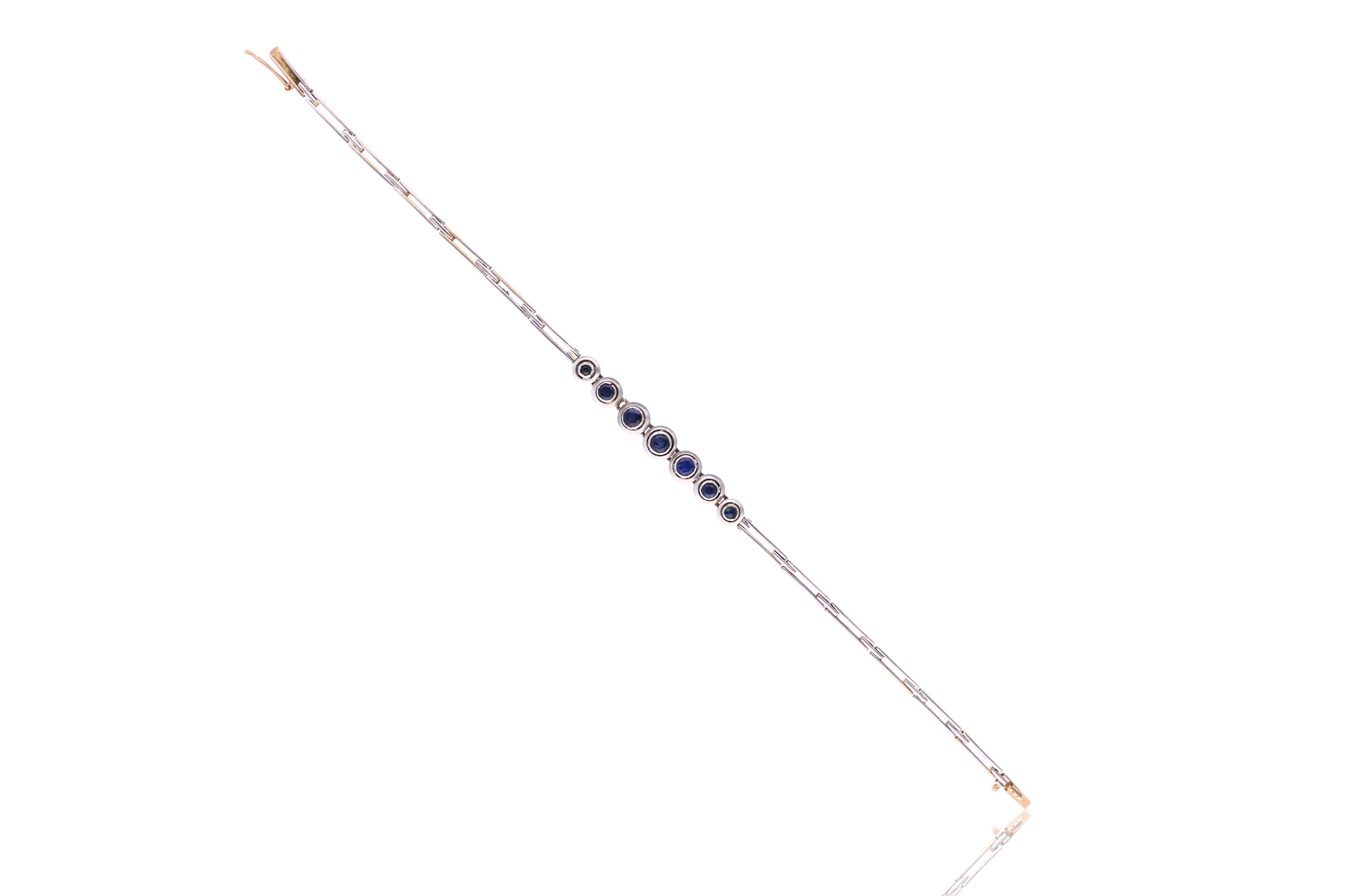 Bracciale con zaffiri - Asta Preziosi