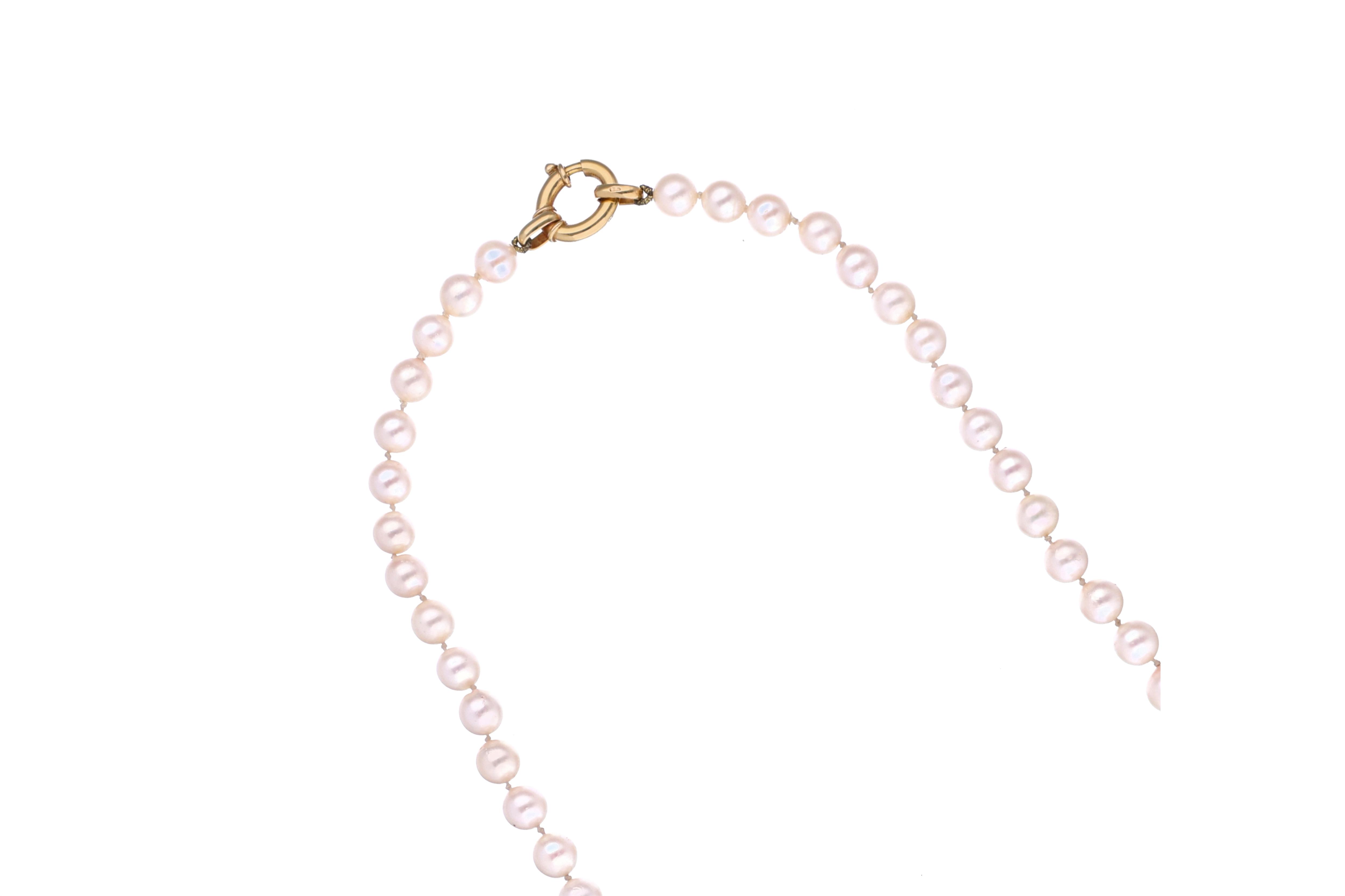 Collana di perle coltivate - Asta Preziosi