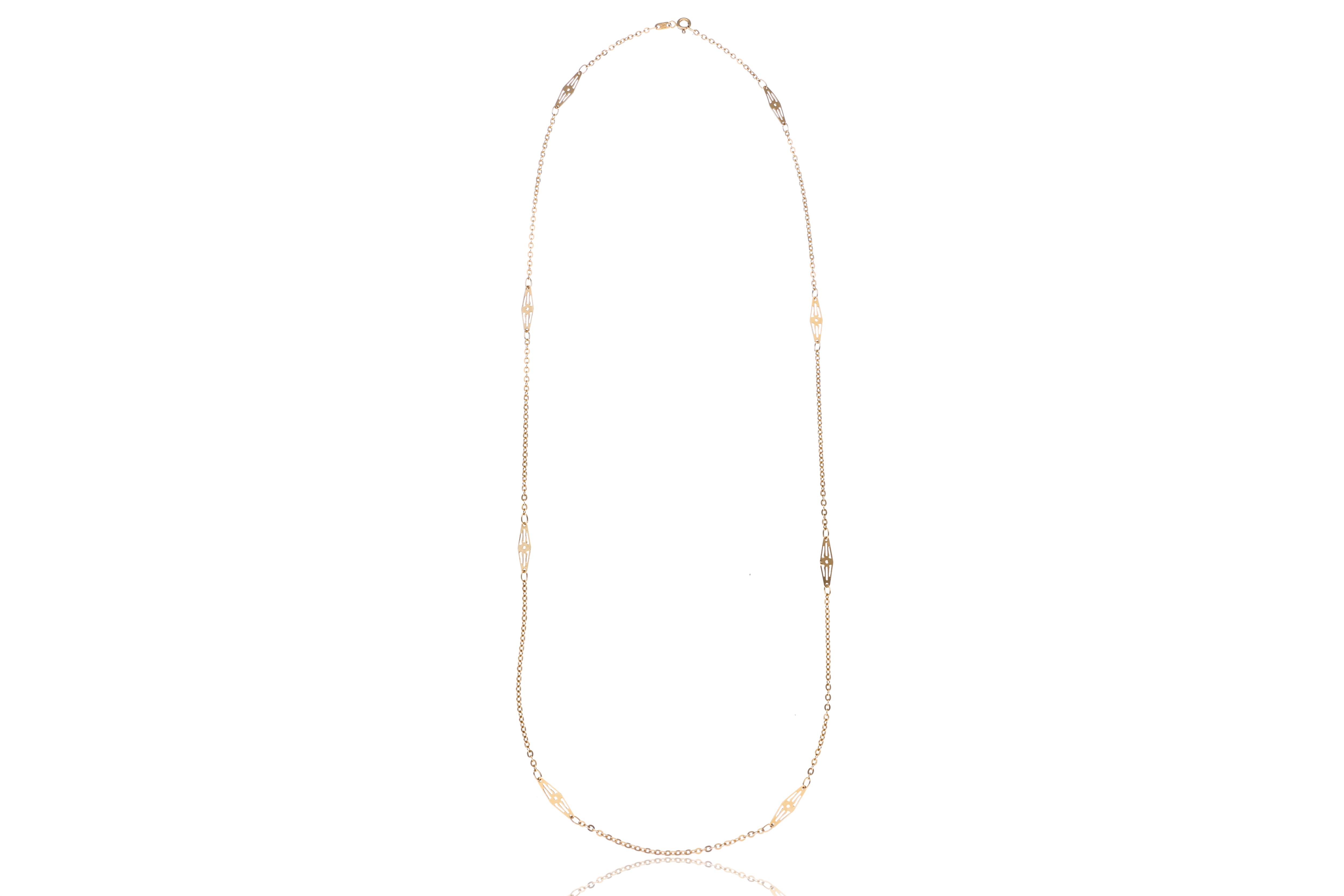Collana in oro - Asta Preziosi