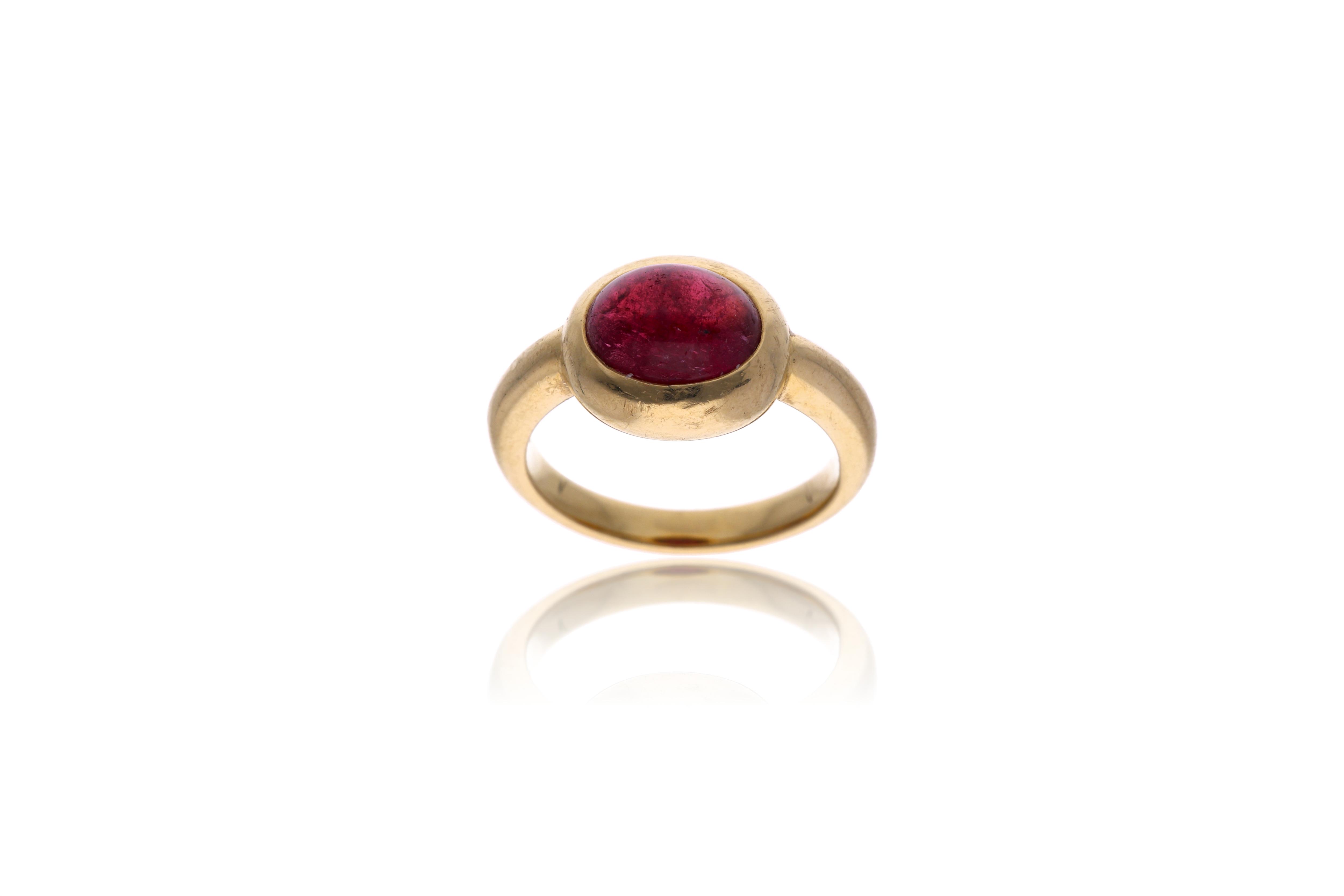 Schreiber anello con tormalina - Asta Preziosi