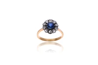 Anello con diamanti - Asta Tesoro