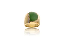 Anello con diamanti - Asta Tesoro