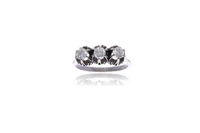 Anello con diamanti - Asta Tesoro