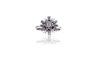 Anello con diamanti - Asta Tesoro Anello con diamanti - Asta Tesoro