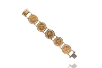 Bracciale con cinque sterine - Asta Tesoro Bracciale con cinque sterine - Asta Tesoro