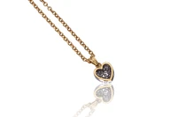 Collana e ciondolo con diamanti - Asta Tesoro Collana e ciondolo con diamanti - Asta Tesoro