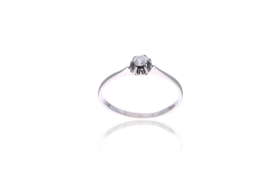 Anello con diamante - Asta Tesoro Anello con diamante - Asta Tesoro