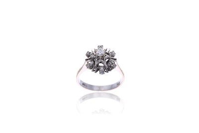 Anello con diamanti - Asta Tesoro Anello con diamanti - Asta Tesoro