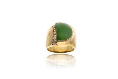 Anello con diamanti - Asta Tesoro