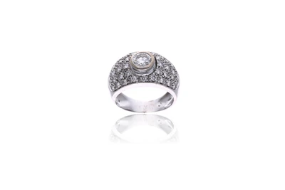Anello con diamanti - Asta Tesoro Anello con diamanti - Asta Tesoro