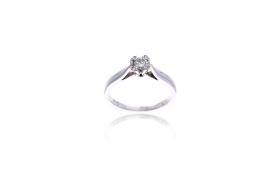 Anello con diamanti - Asta Tesoro Anello con diamanti - Asta Tesoro