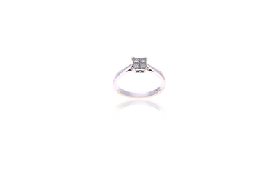 Anello con diamanti - Asta Tesoro Anello con diamanti - Asta Tesoro