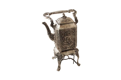 Bollitore Samovar in argento - Asta Tesoro Bollitore Samovar in argento - Asta Tesoro