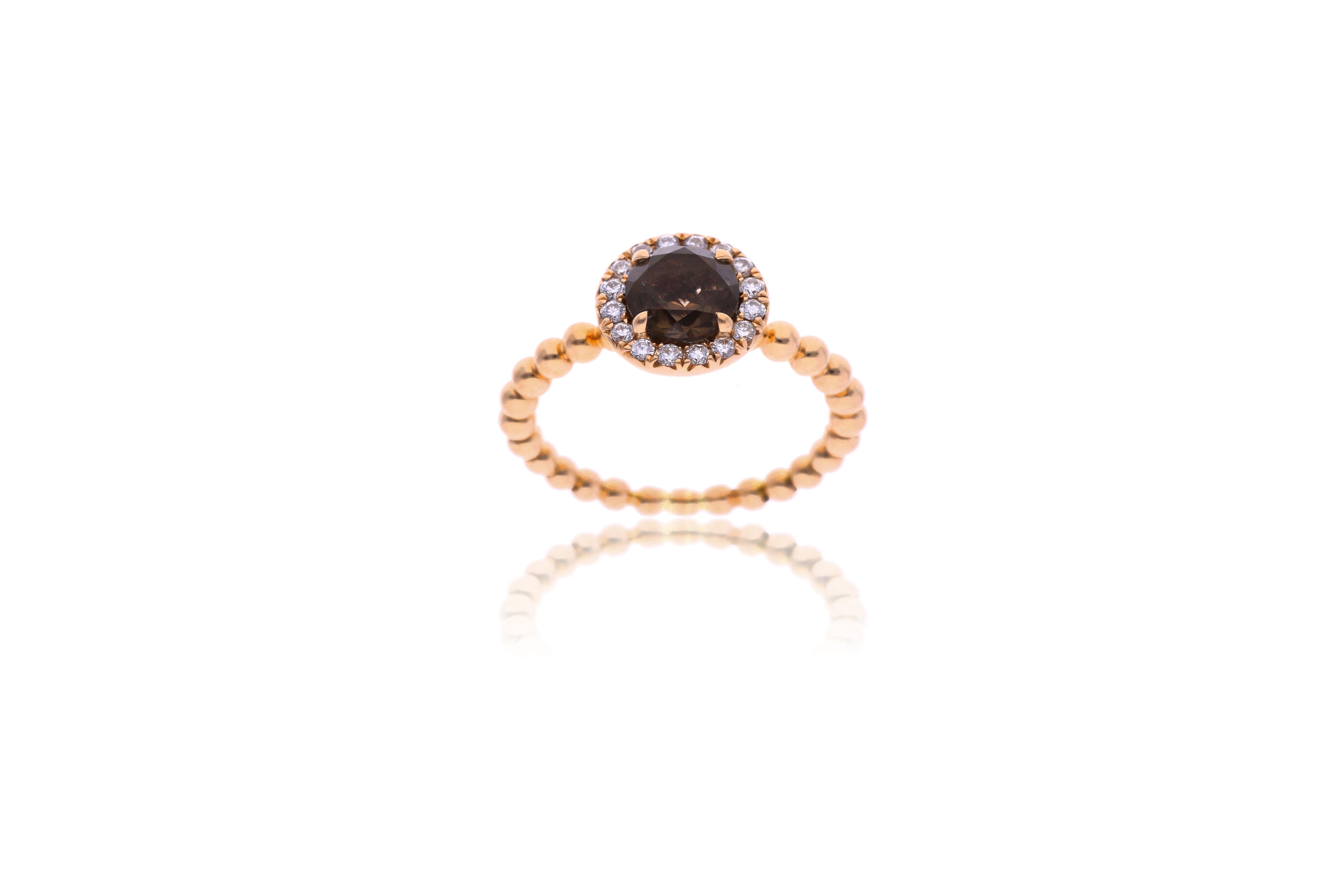 Anello con diamanti - Asta Tesoro