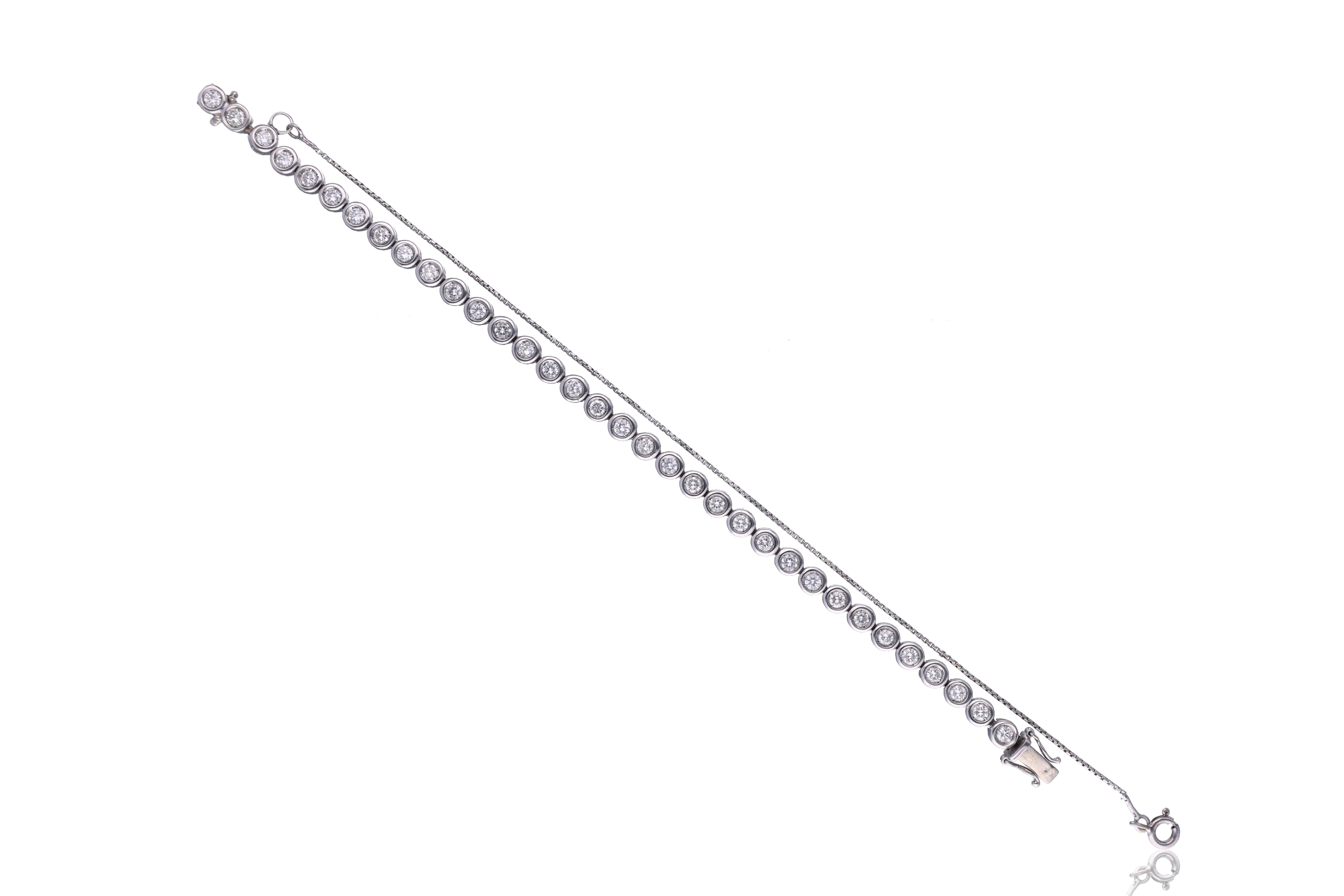 Bracciale con diamanti - Asta Tesoro