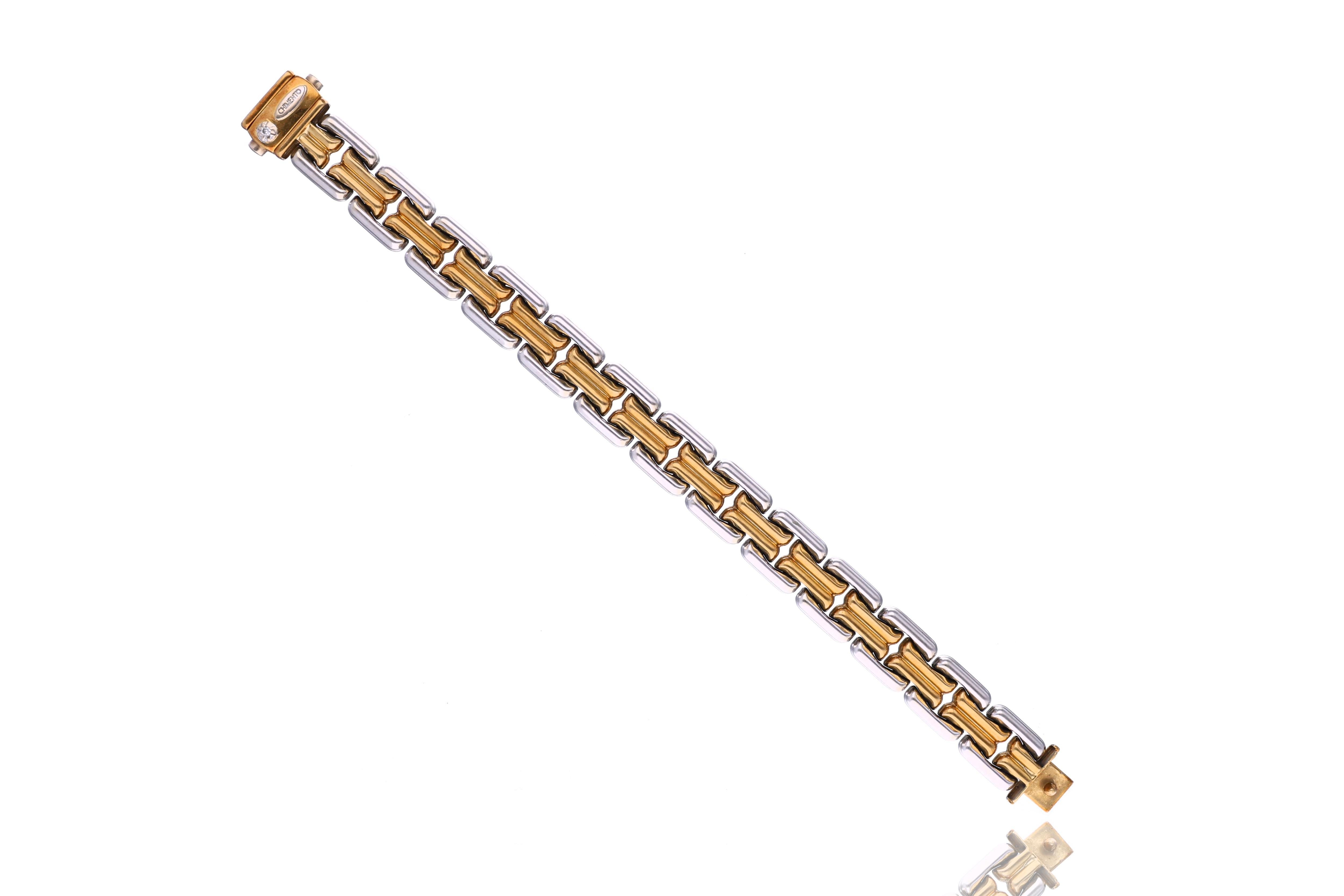 Chimento, bracciale con diamante - Asta Tesoro