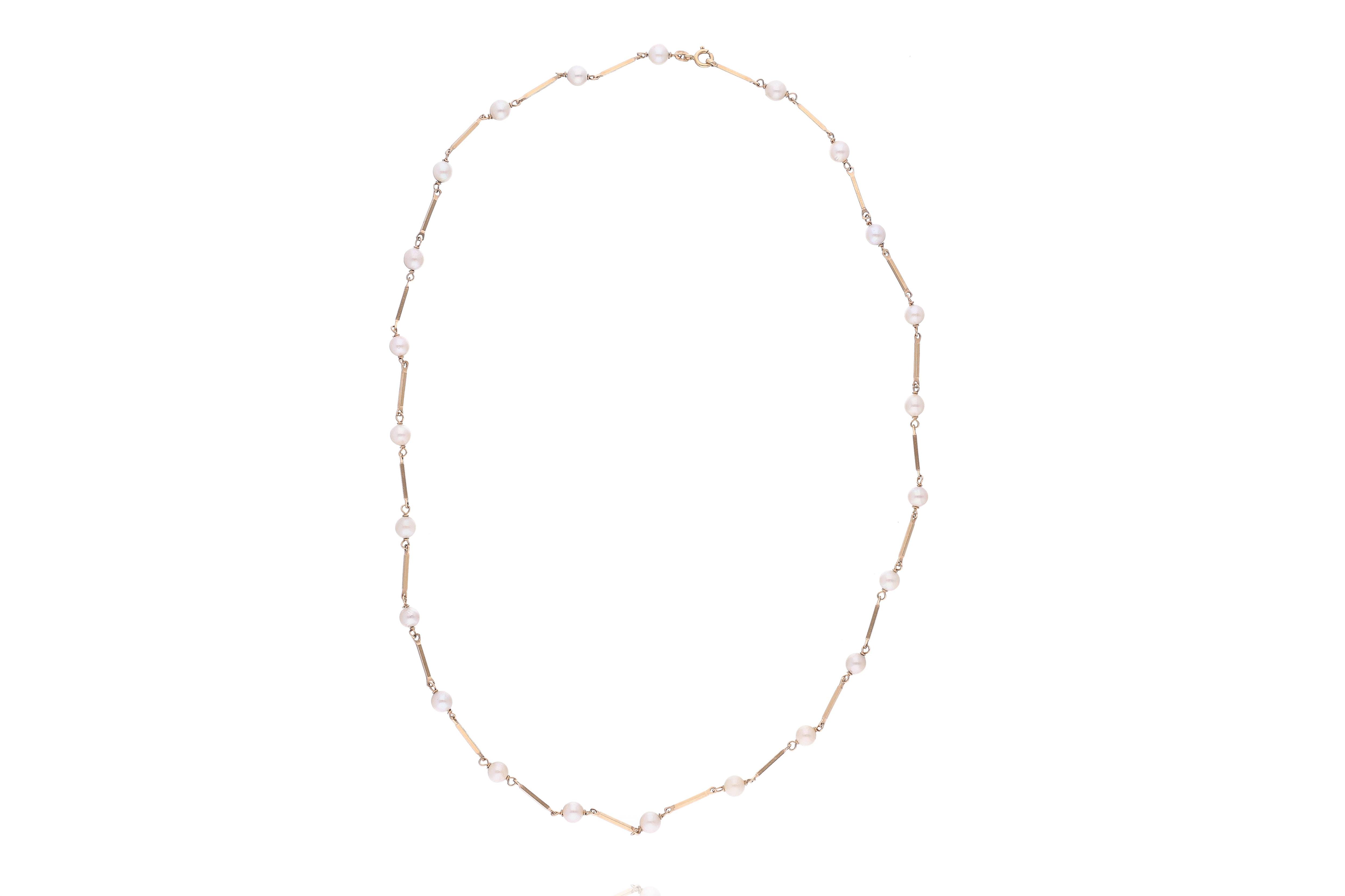 Collana con perle - Asta Tesoro