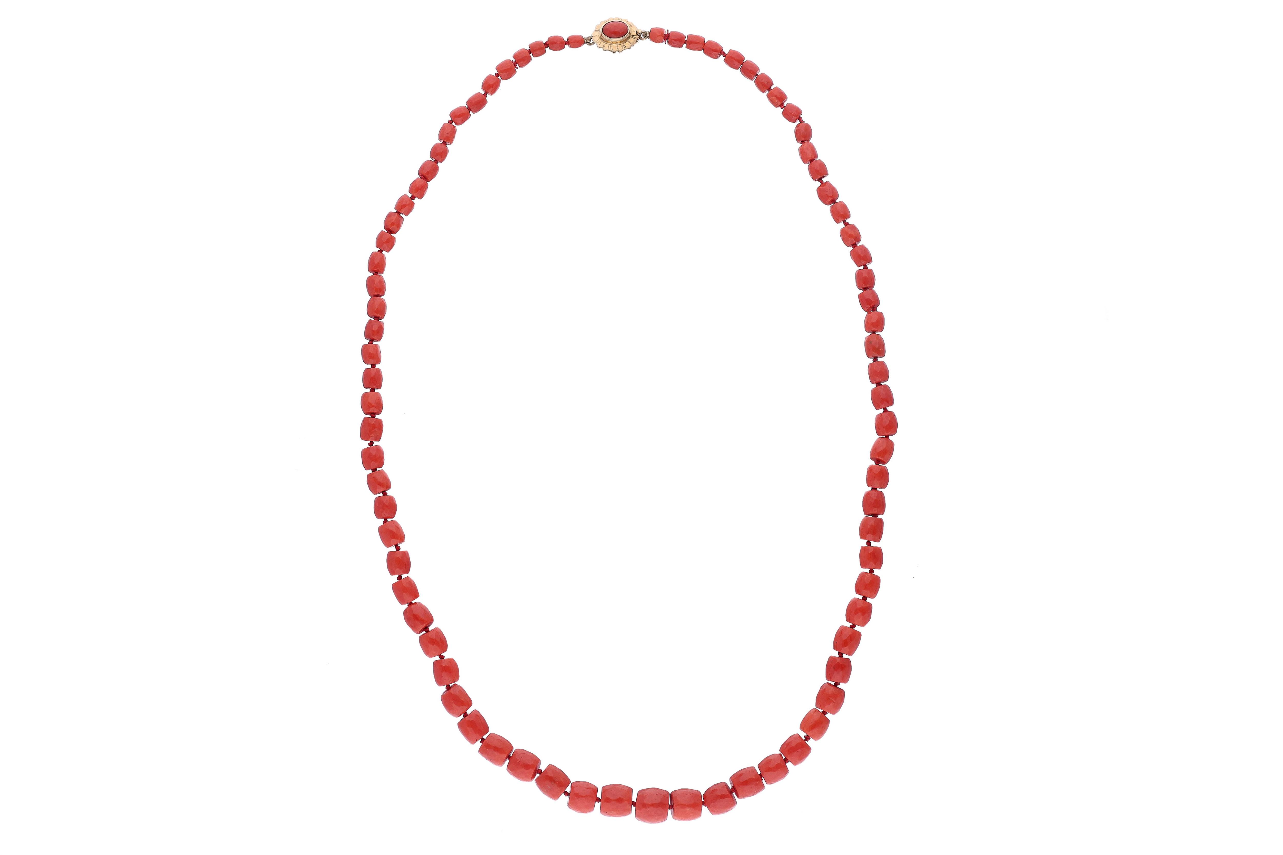 Collana in corallo - Asta Tesoro