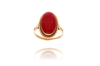 Anello con corallo - Asta Preziosi