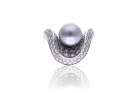Anello con perla e diamanti - Asta Preziosi Anello con perla e diamanti - Asta Preziosi