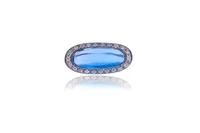 Anello con pietra e diamanti - Asta Preziosi Anello con pietra e diamanti - Asta Preziosi