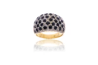 Anello con zaffiri, diamanti e pietre - Asta Preziosi Anello con zaffiri, diamanti e pietre - Asta Preziosi