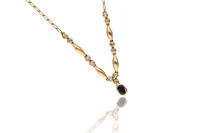 Collana con zaffiro e diamanti - Asta Preziosi Collana con zaffiro e diamanti - Asta Preziosi