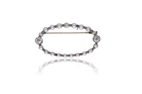 Spilla con diamanti e perle - Asta Preziosi Spilla con diamanti e perle - Asta Preziosi