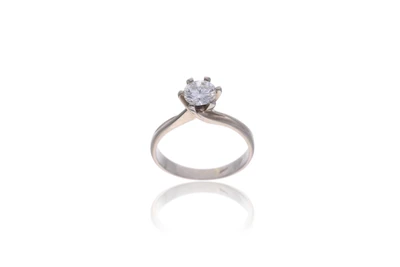 Anello con diamante - Asta Preziosi Anello con diamante - Asta Preziosi