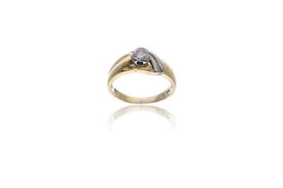Anello con diamante - Asta Preziosi Anello con diamante - Asta Preziosi