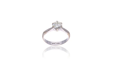 Anello con diamante - Asta Preziosi Anello con diamante - Asta Preziosi