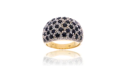Anello con zaffiri, diamanti e pietre - Asta Preziosi Anello con zaffiri, diamanti e pietre - Asta Preziosi