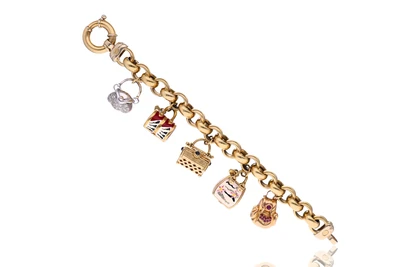 Bracciale con ciondoli - Asta Preziosi Bracciale con ciondoli - Asta Preziosi