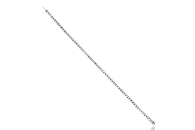 Bracciale tennis con diamanti - Asta Preziosi Bracciale tennis con diamanti - Asta Preziosi