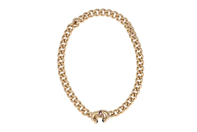 Collana con rubini e zaffiri cabochon - Asta Preziosi Collana con rubini e zaffiri cabochon - Asta Preziosi
