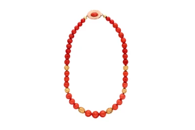 Collana di corallo - Asta Preziosi Collana di corallo - Asta Preziosi
