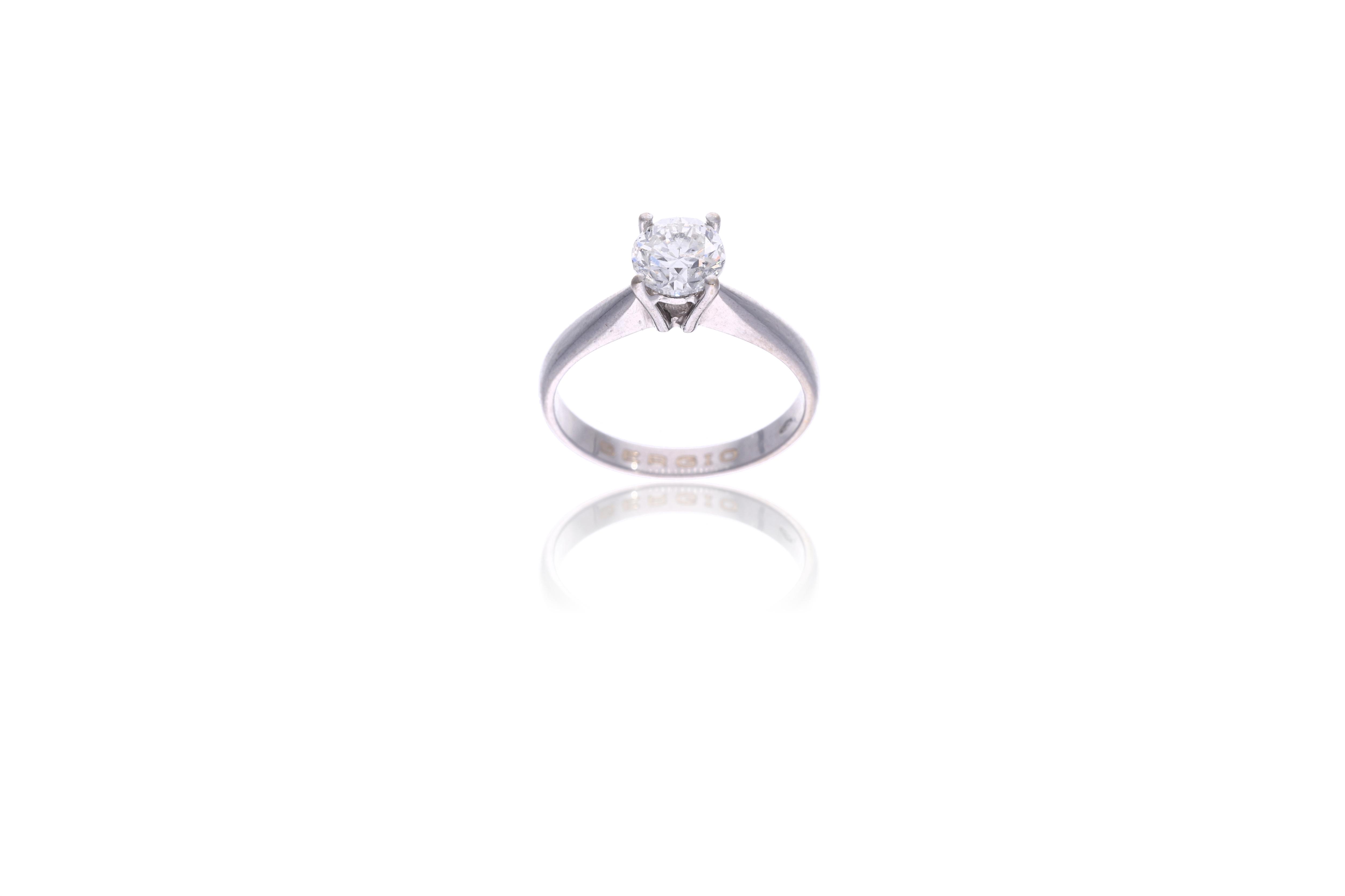 Anello con diamante - Asta Preziosi