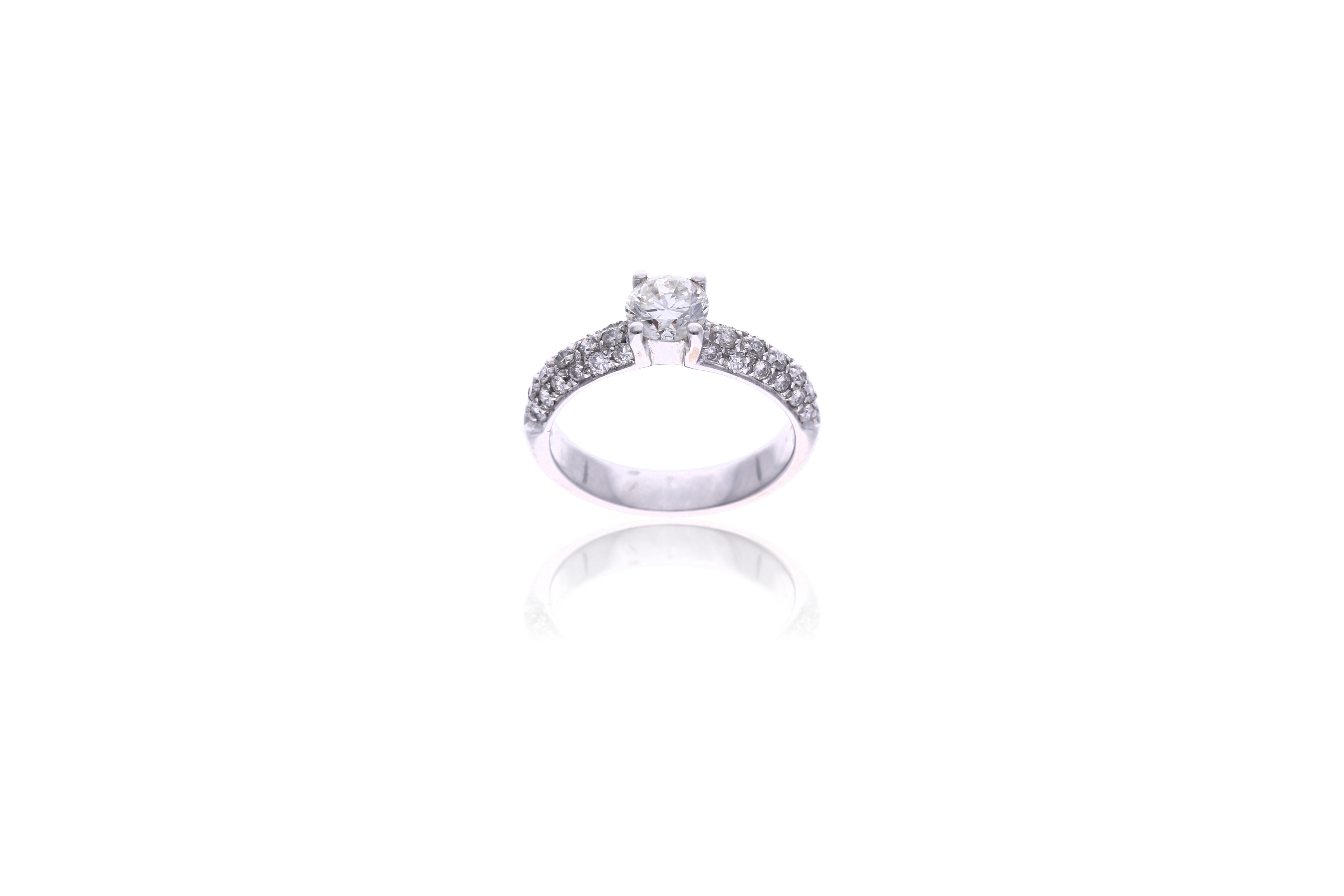 Anello con diamanti - Asta Preziosi