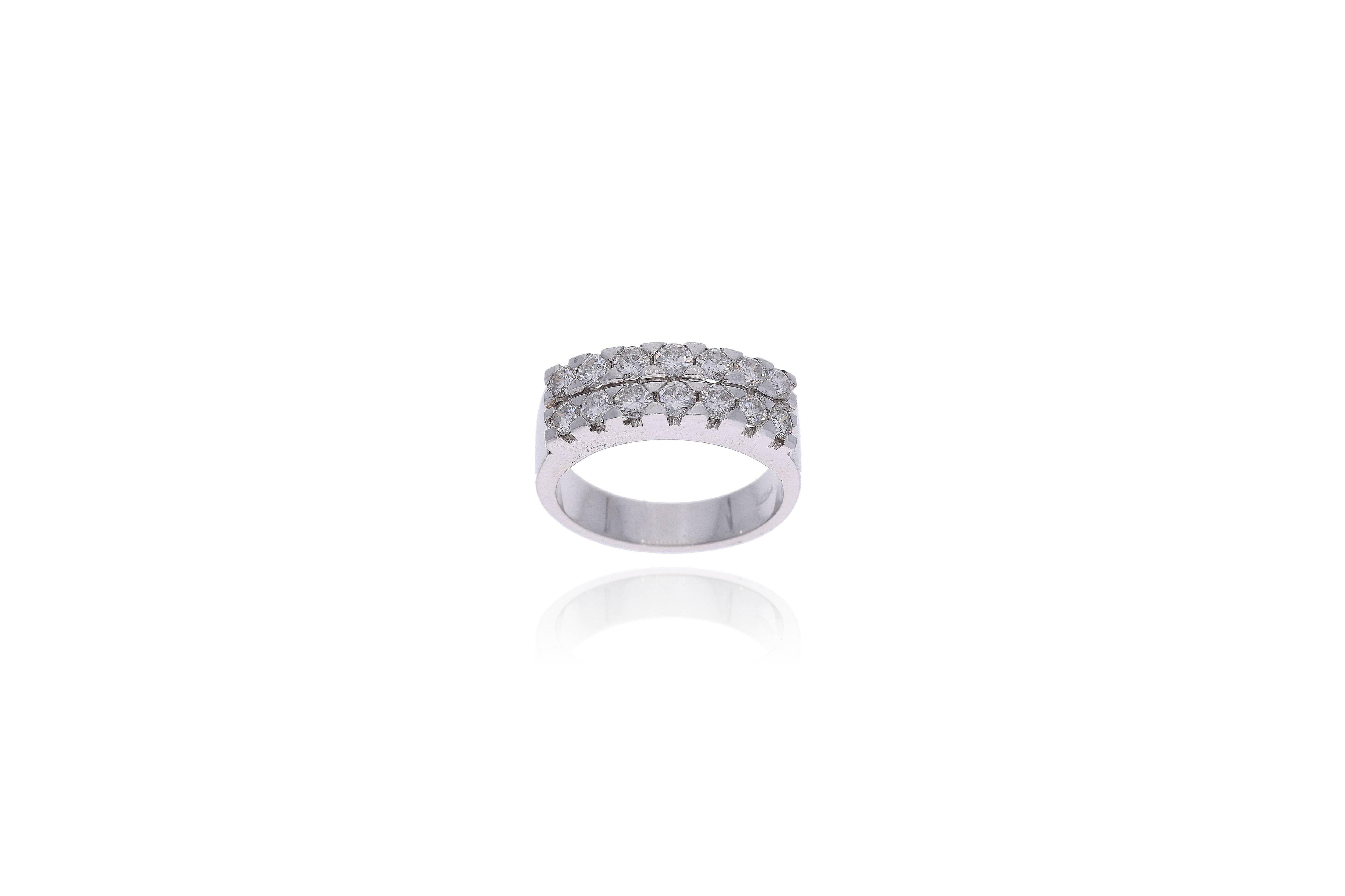 Anello con diamanti - Asta Preziosi