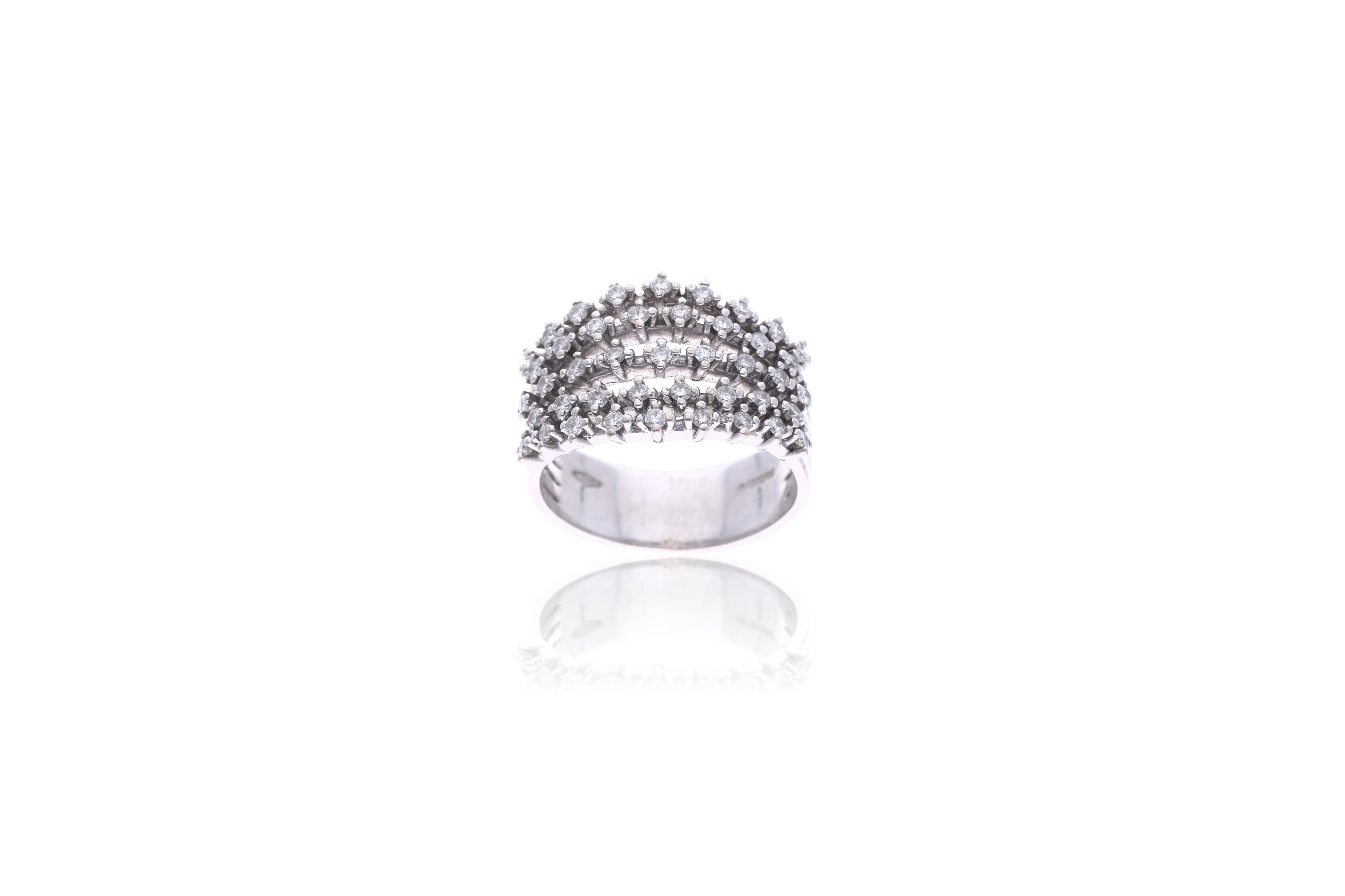 Anello con diamanti - Asta Preziosi