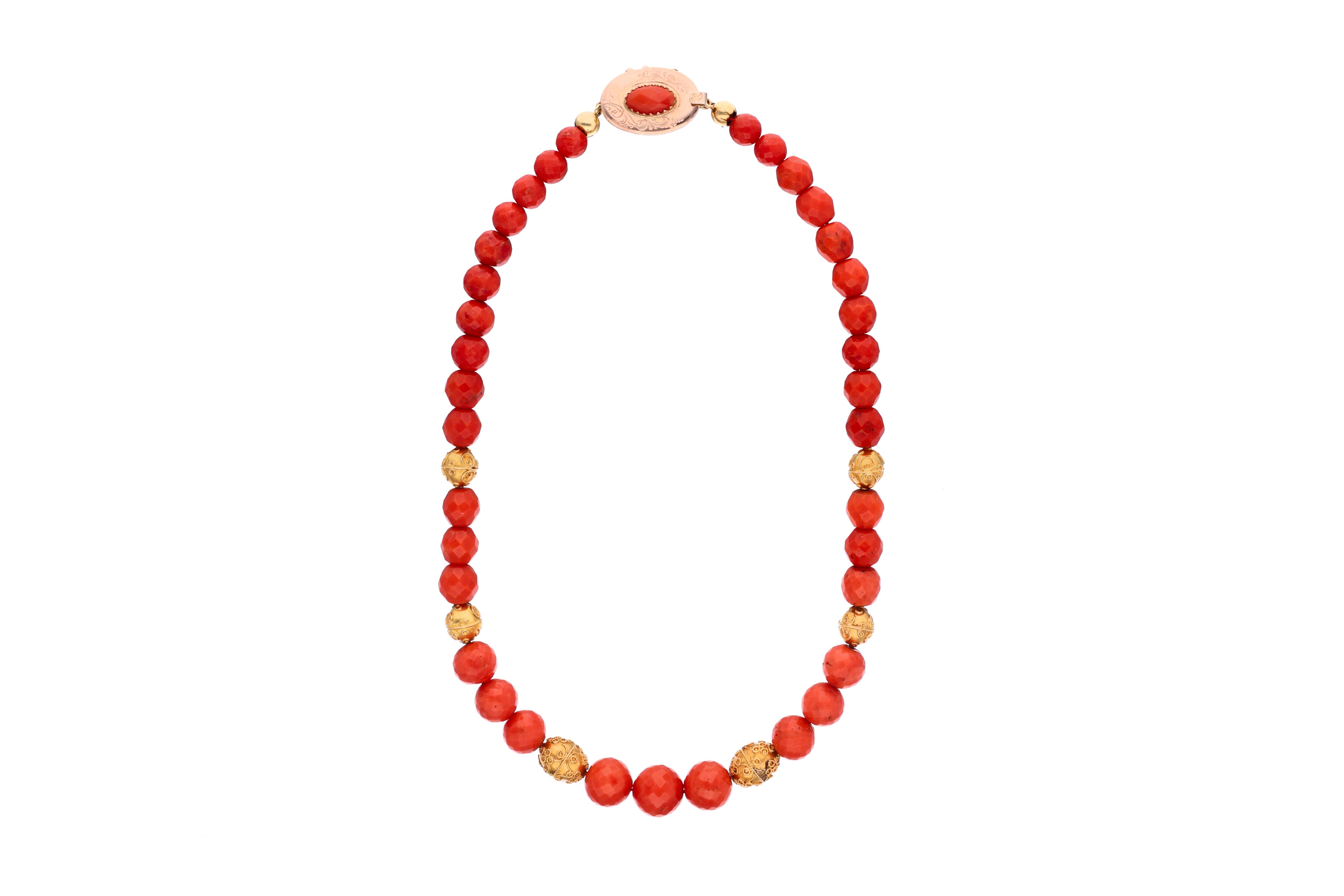 Collana di corallo - Asta Preziosi